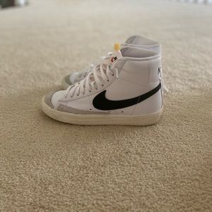 Nike blazers size 6.5 worn a couple times and grey out of them.